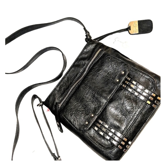 Jessica Simpson Handbags - Jessica Simpson Black Crossbody Purse